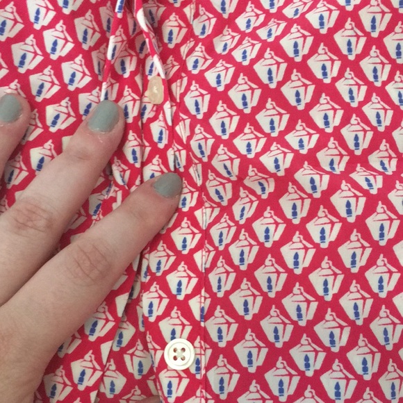 GAP Lantern Print Dress Size L NWT - Picture 6 of 6